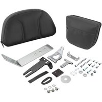 41-308 - Show Chrome Detachable Smart Mount Backrest For Can Am Spyder 1330 F3 2015-2022 - Black