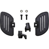 Image of 41-404BK - Show Chrome Driver Floorboard Kit For Can Am Ryker 600 ACE 2019-2024 - Black