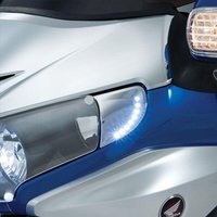 52-811 - Show Chrome Headlight End Trims For Honda GL 1800 Gold Wing 2001-2017 Chrome