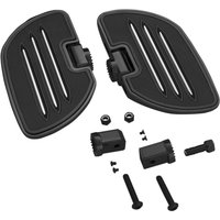 Image of 21-359BK - Show Chrome Commander Driver Floorboards For Honda GL 1800 Goldwing 2018-2023 - Black