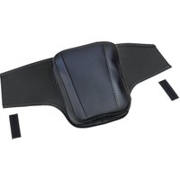 H40-402CBK - Show Chrome Ballistic Tank Pouch For Can Am Ryker 600 ACE 2019-2024 - Black