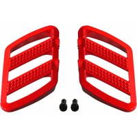 41-426RD - Show Chrome Combat Floorboards For Can Am RYKER 600 ACE 2019-2024 - Red