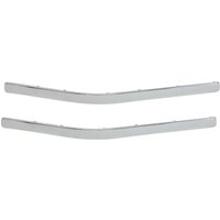 52-643 - Show Chrome Fairing Face Moldings For Honda GL 1800 Gold Wing 2001-2010 - Chrome