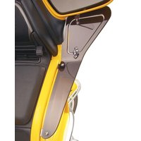Image of 52-665U - Show Chrome Wind Deflectors For Honda GL 1800 Gold Wing 2001-2017 - Smoke