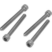 Image of 52-842 - Show Chrome Tapered Seat Bolt Set For Honda GL 1500 1988-1990 - Stainless Steel