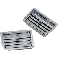 52-552 - Show Chrome Lower Fairing Fresh Air Vents For Honda GL 1500 1988-1990 - Chrome