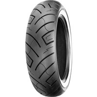 13916777RW - Shinko F777 / R777 Rear White Wall TL 73H 130/90B16" Tyre