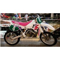 Image of 12V01 - Tecnosel Team Yamaha Seat Cover For Yamaha YZ125 1993-1995 - Pink