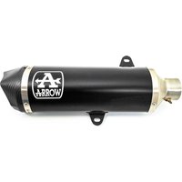 Arrow Urban Black/Carbon Exhaust Silencer - Honda PCX 125 ABS 2021