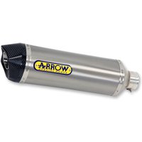 Image of Arrow Racetech Aluminium Exhaust Silencer - Kymco Xciting 400I 2014-16