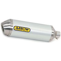 Arrow Urban Titanium/Black Exhaust Silencer - Kymco Xciting 400 I ABS 2017-18