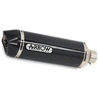 Arrow Racetech Black Exhaust Silencer - Kymco Xciting 400 I ABS 2017-18