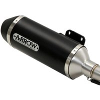 Arrow Urban Aluminium Exhaust Silencer - Piaggio MP3 500 LT I.E. 2017-18