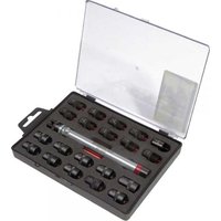 Image of BikeService 22 Piece Fixed Non Adjustable Spoke Torque Wrench Set