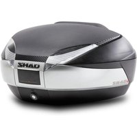 Shad SH48 Top Case 48L Titanium with Backrest and Carbon Cover