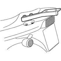 Shad Top Case Fitting Kit for Yamaha Fazer 600 (98-00)