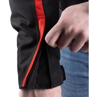 Image of ARMR Eyoshi 3.0 WP Motorcycle Jacket L Black Light Grey Blue