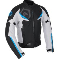 Image of ARMR Eyoshi 3.0 WP Motorcycle Jacket S Black Light Grey Blue