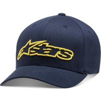 Image of Alpinestars Blaze Flexfit Cap S/M Navy Yellow