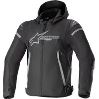 Image of Alpinestars Zaca Motorcycle Jacket XXL Black Dark Grey