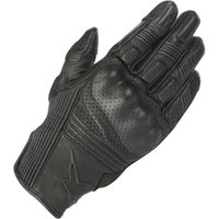 Alpinestars Mustang v2 Leather Motorcycle Gloves L Black Black