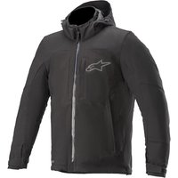 Image of Alpinestars Stratos V2 Techshell Drystar Motorcycle Jacket 3XL Black