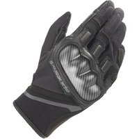 Alpinestars Chrome Motorcycle Gloves M Black Tar Grey