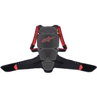 Image of Alpinestars Nucleon KR-Cell Back Protector XS Smoke Black Red