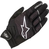 Image of Alpinestars Atom Motorcycle Gloves XXL Black White