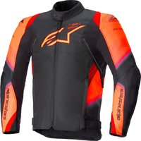 Image of Alpinestars T-SP 1 V2 WP Motorcycle Jacket 3XL Black Red Fluo