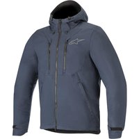 Alpinestars Domino Tech CE Motorcycle Hoodie L Blue Navy