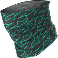 Image of Alpinestars Neck Tube Black Teal