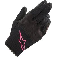 Image of Alpinestars Stella S-Max DryStar Ladies Motorcycle Gloves S Black Fuchsia