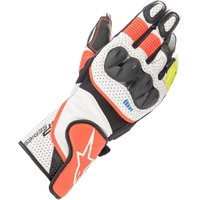 Image of Alpinestars SP-2 V3 Motorcycle Gloves XXL White Red Fluo Black