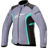 Image of Alpinestars Stella T-Kira V2 Ladies Motorcycle Jacket M Slate Peacock Green
