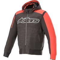 Image of Alpinestars Rhod Windstopper Motorcycle Hoodie S Bright Red