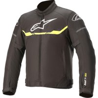 Image of Alpinestars T-SPS Waterproof Motorcycle Jacket M Black Yellow Fluo