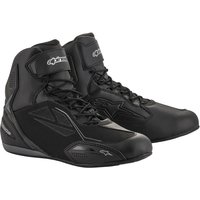 Image of Alpinestars Stella Faster 3 DryStar Ladies Motorcycle Boots US 7 Black Silver (UK 6)