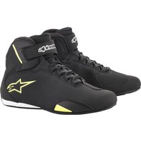 Image of Alpinestars Sektor Motorcycle Boots 42.5 Black Fluo (UK 8.5)