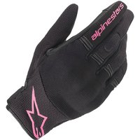 Image of Alpinestars Stella Copper Ladies Motorcycle Gloves S Black Fuchsia