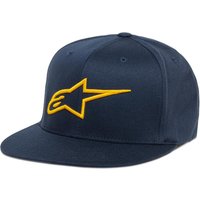 Image of Alpinestars Ageless Flat Cap S/M Navy Gold
