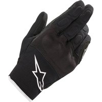 Image of Alpinestars Stella S-Max DryStar Ladies Motorcycle Gloves XL Black White
