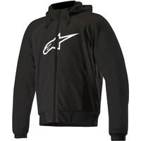 Image of Alpinestars Chrome Sport Motorcycle Hoodie Black L