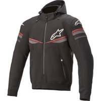Image of Alpinestars Sektor v2 Tech Motorcycle Hoodie L Black Bright Red