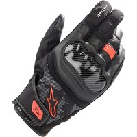 Image of Alpinestars SMX Z DryStar Motorcycle Gloves M Black Red Fluo
