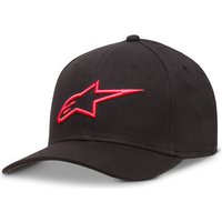 Image of Alpinestars Ageless Curve Cap S/M Black Red