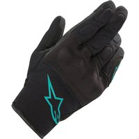 Image of Alpinestars Stella S-Max DryStar Ladies Motorcycle Gloves L Black Teal