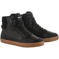 Image of Alpinestars J-6 WP Motorcycle Boots 42.5 Black Gum (UK 8.5)