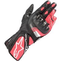 Image of Alpinestars Stella SP-8 V3 Ladies Leather Motorcycle Gloves S Diva Pink