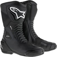 Image of Alpinestars SMX-S Motorcycle Boots 36 Black (UK 2)